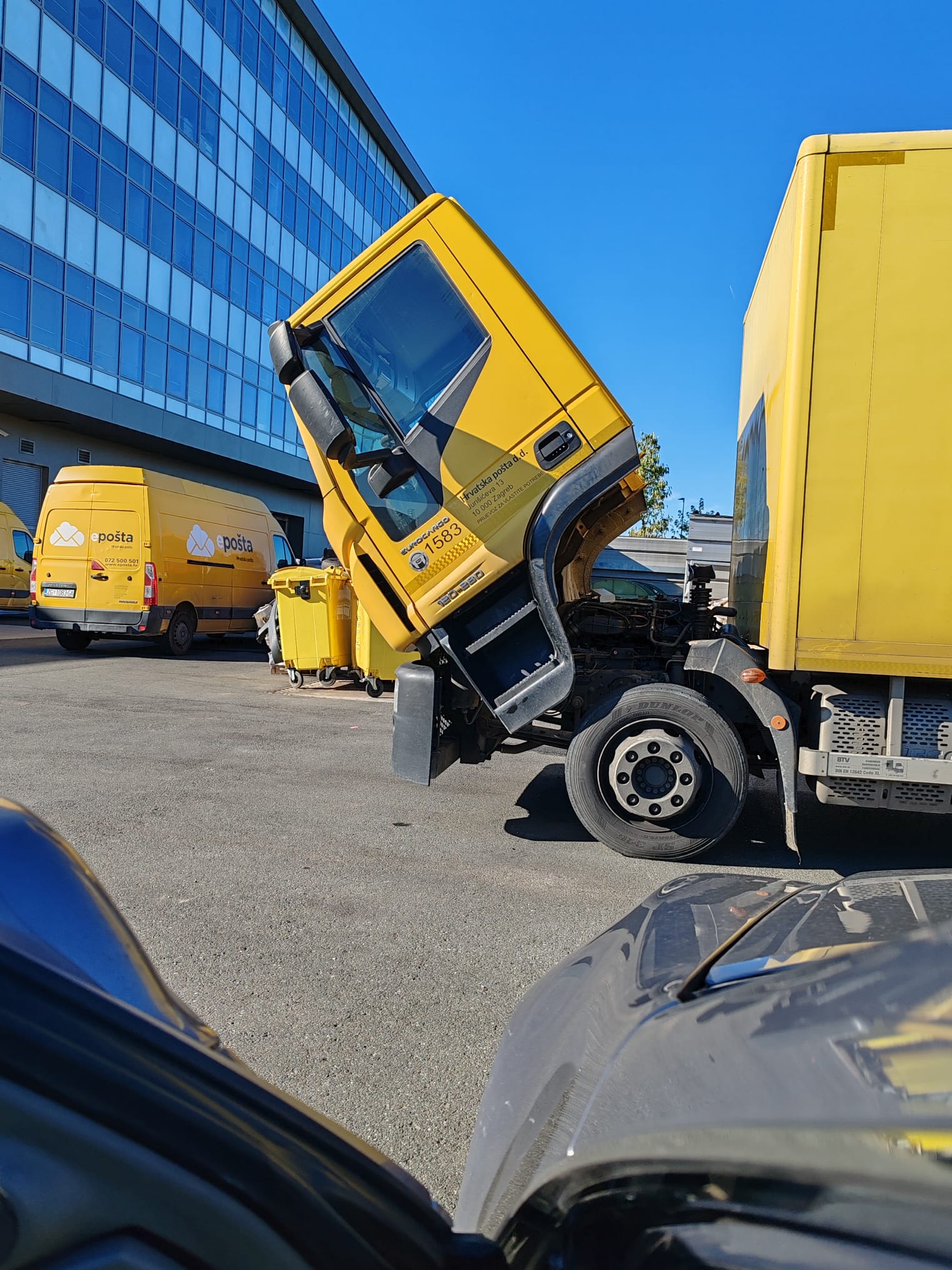 Croatian Post Iveco heavy truck deployment